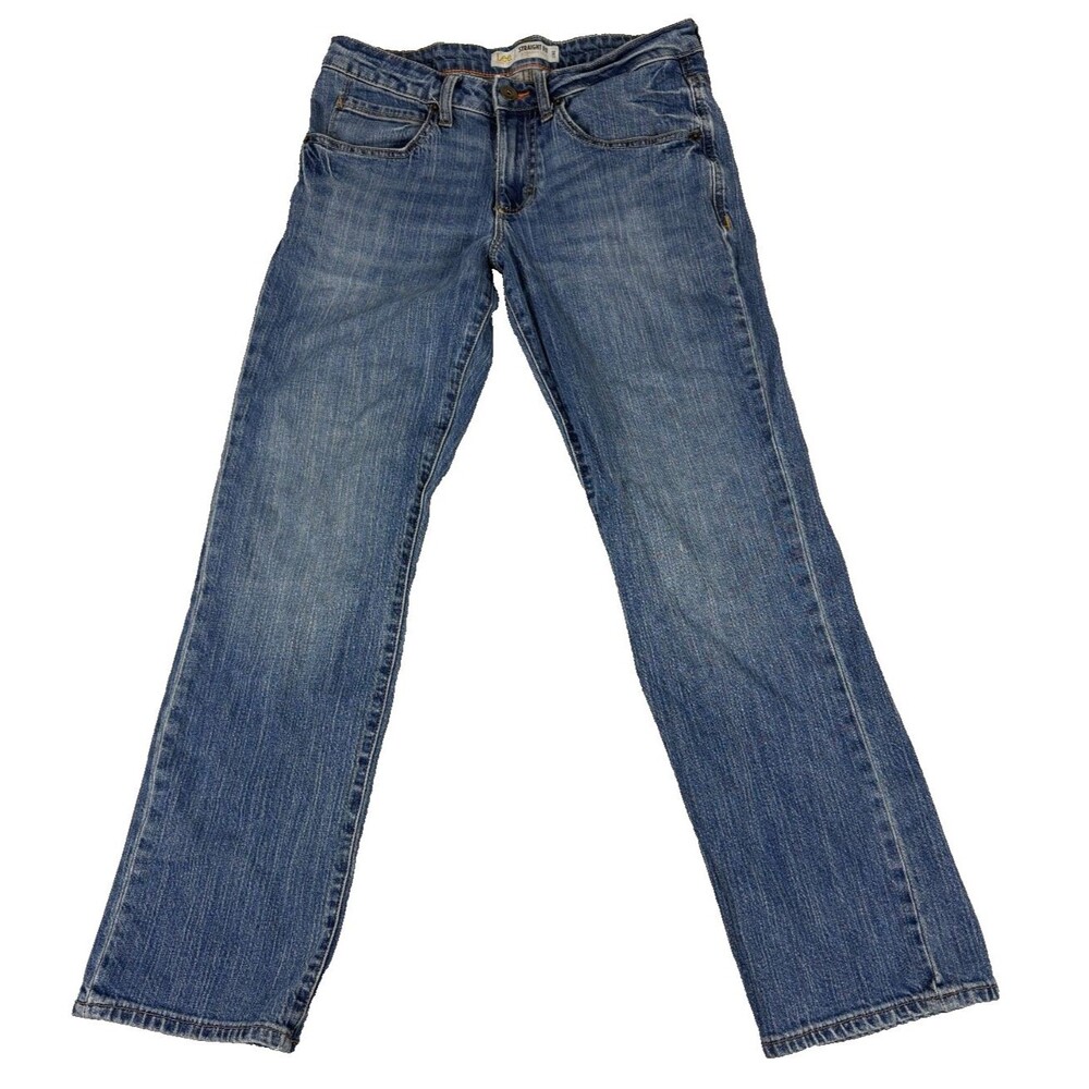 Lee Modern Series L342 Jeans Men 32x30 Straight Fit Straight Leg Blue Denim